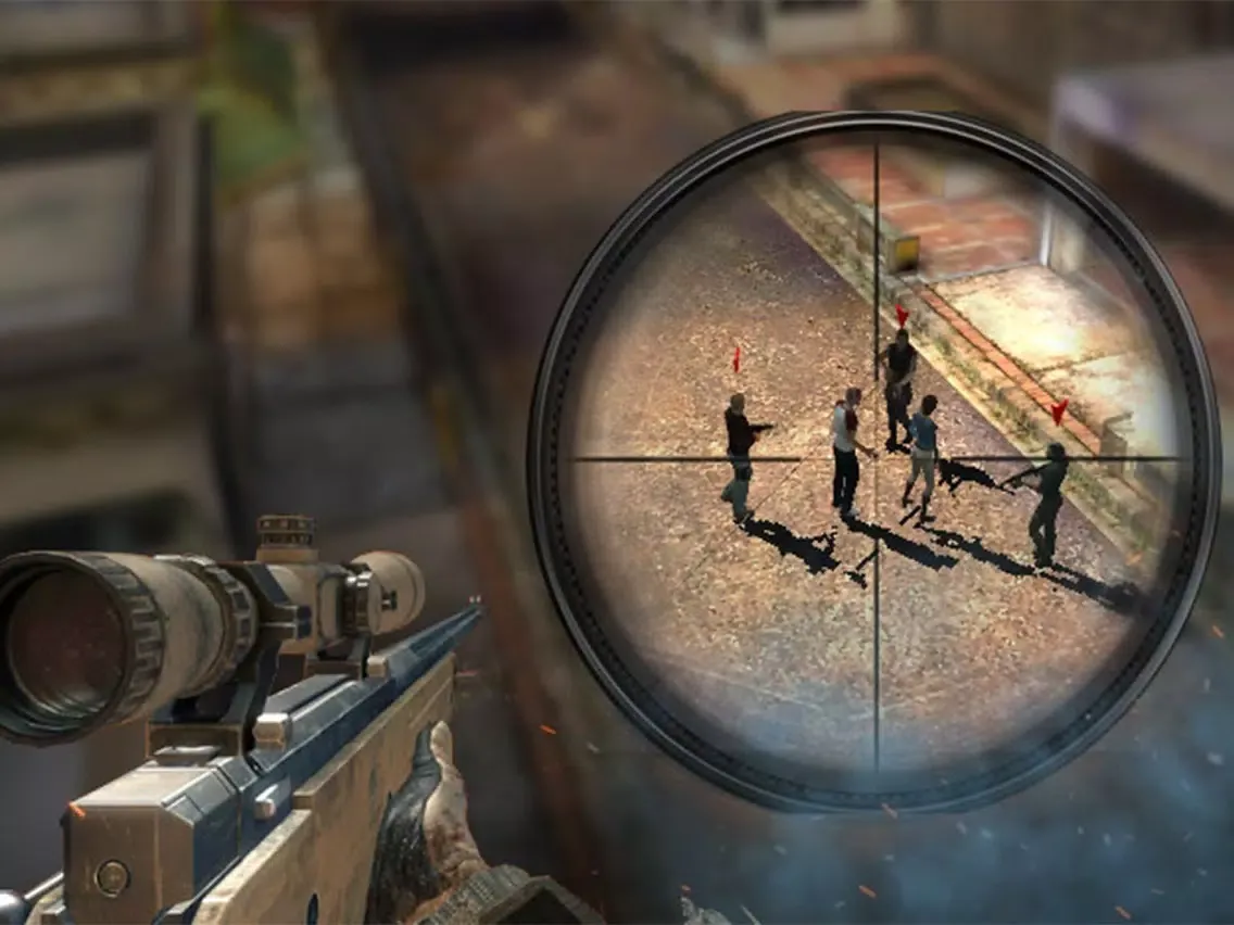 Tangkapan layar Sniper Assault Shooting iPad 
