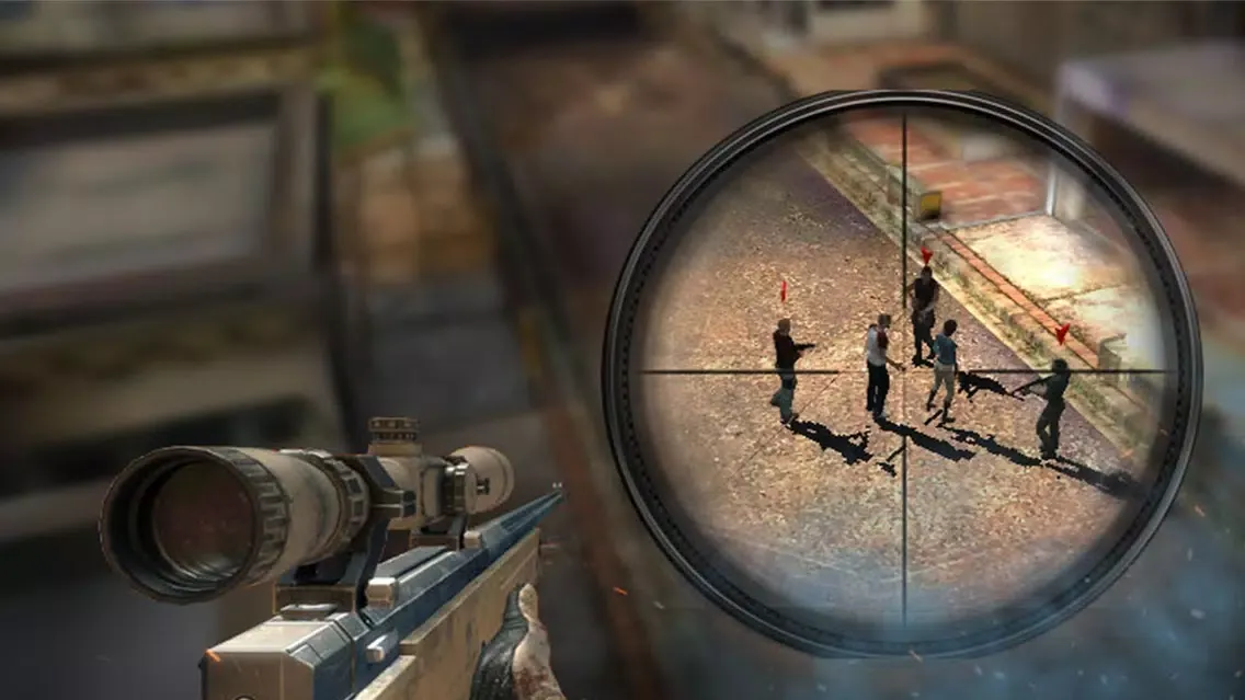 Tangkapan layar Sniper Assault Shooting