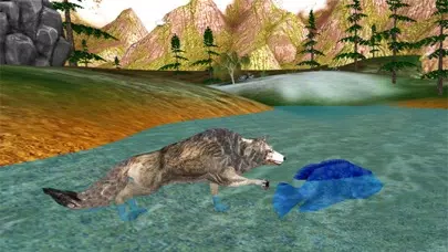 Wolf Simulator 2016. Real Howling Wild Wolves In Virtual Hunting Screenshots