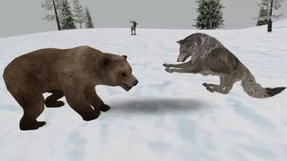Wolf Simulator 2016. Real Howling Wild Wolves In Virtual Hunting Screenshots