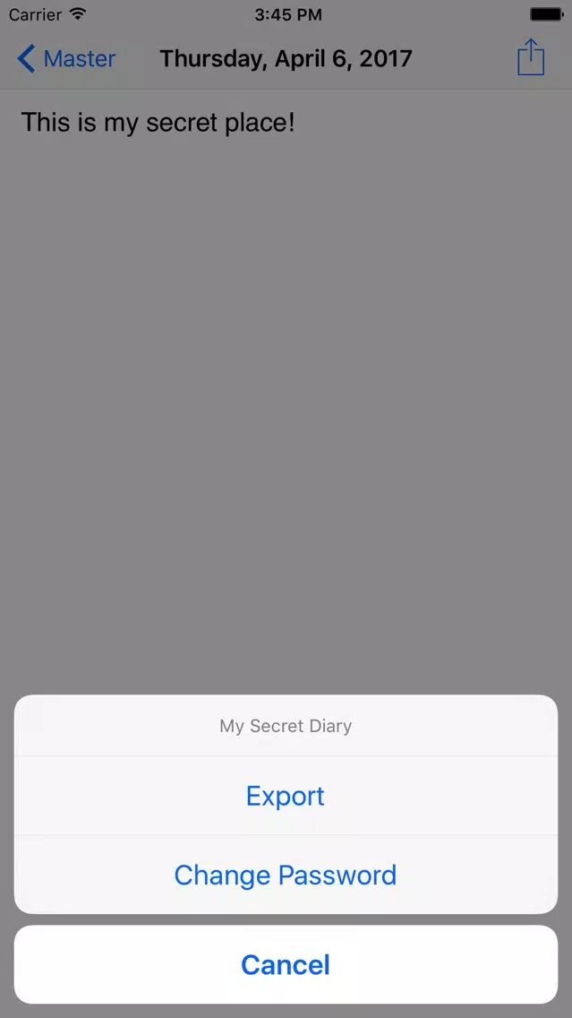 My Secret Diary Keep it secret スクリーンショット