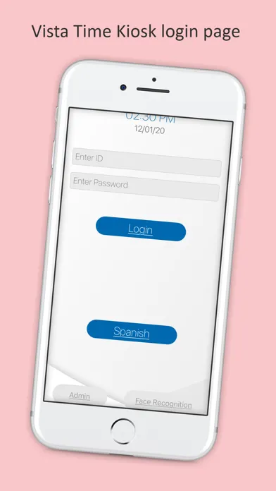 Screenshot di Vista Time Kiosk