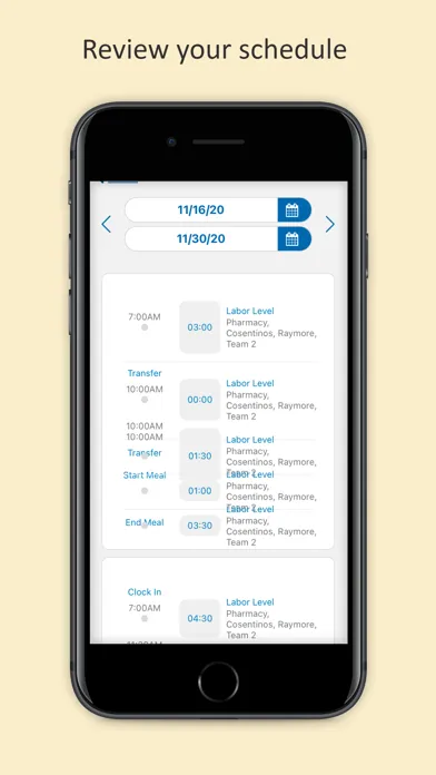 Screenshot di Vista Time Kiosk