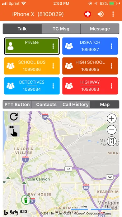 TeamConnect PTT应用截图
