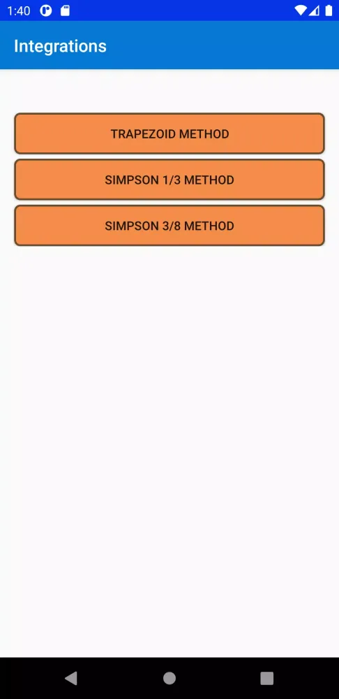 Numerical Methods应用截图