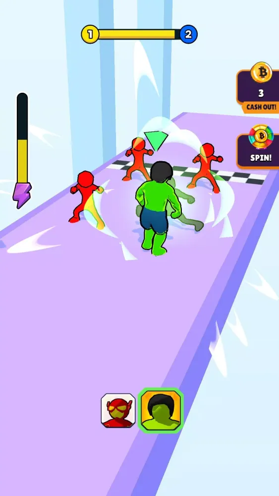 Capturas de tela do Bitcoin Hero Race