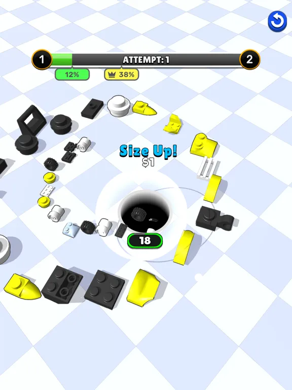 Screenshot di Block Hole! iPad 