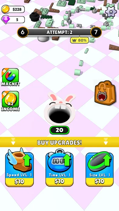 Screenshot di Block Hole!