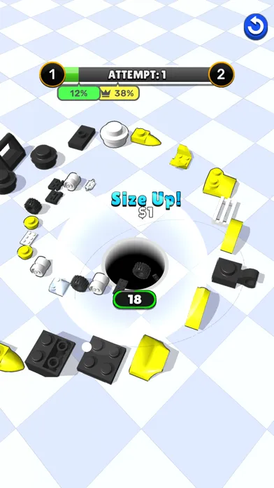 Screenshot di Block Hole!