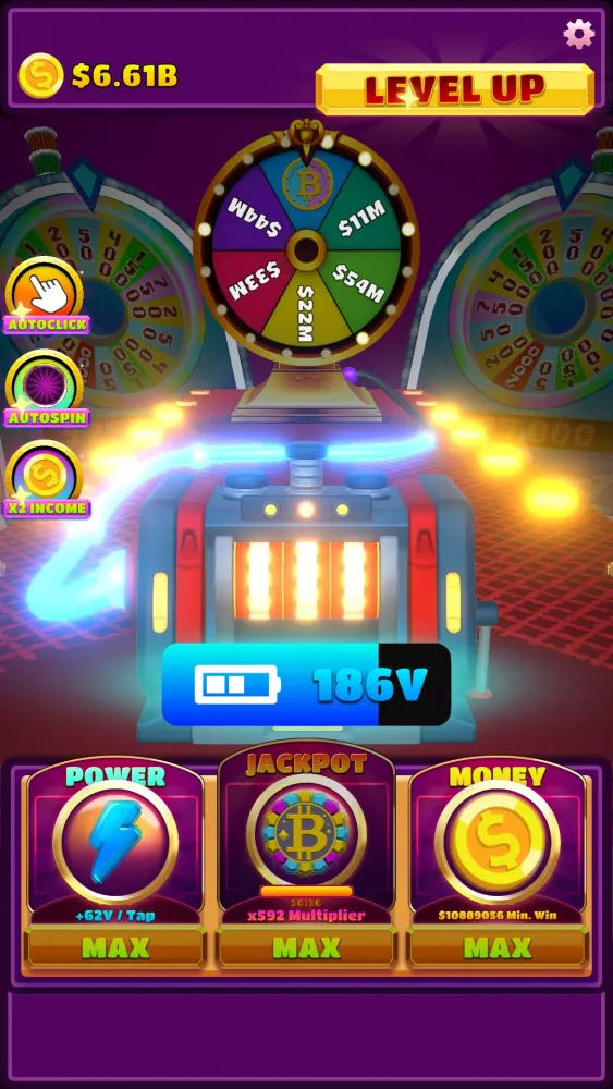 Bitcoin Spin Screenshots