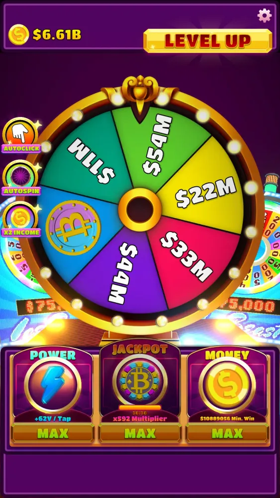 Bitcoin Spin Screenshots