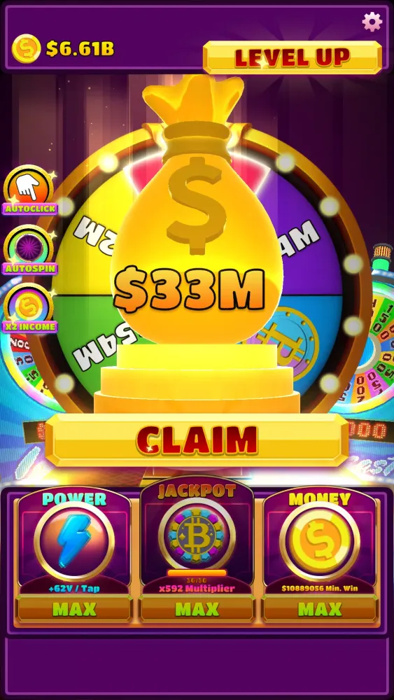 Bitcoin Spin Screenshots