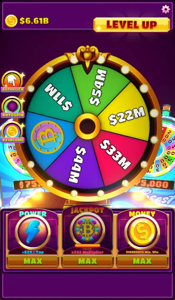 Bitcoin Spin Screenshots