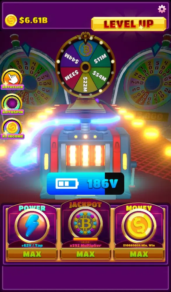 Bitcoin Spin Screenshots
