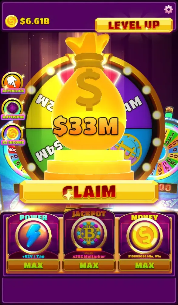 Bitcoin Spin Screenshots