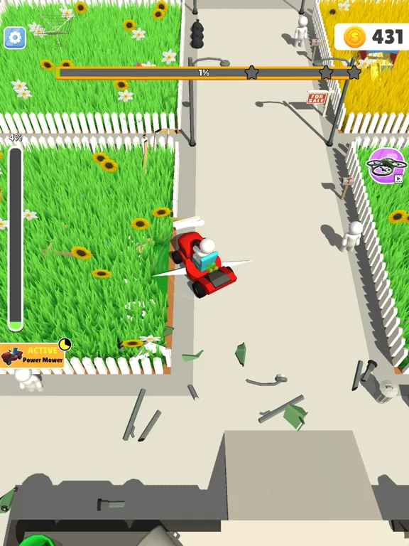 Screenshot di Mower Life iPad 
