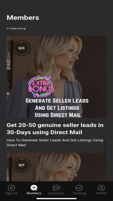 Captures d'écran de Get Listings Bootcamp