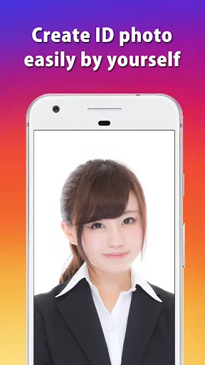Tangkapan skrin ID Photo for passports and IDs