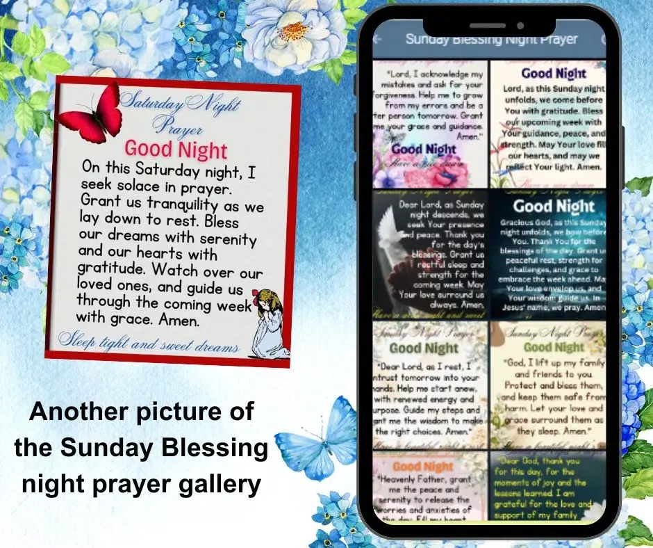 Capturas de tela do Blessing Daily Night Prayer