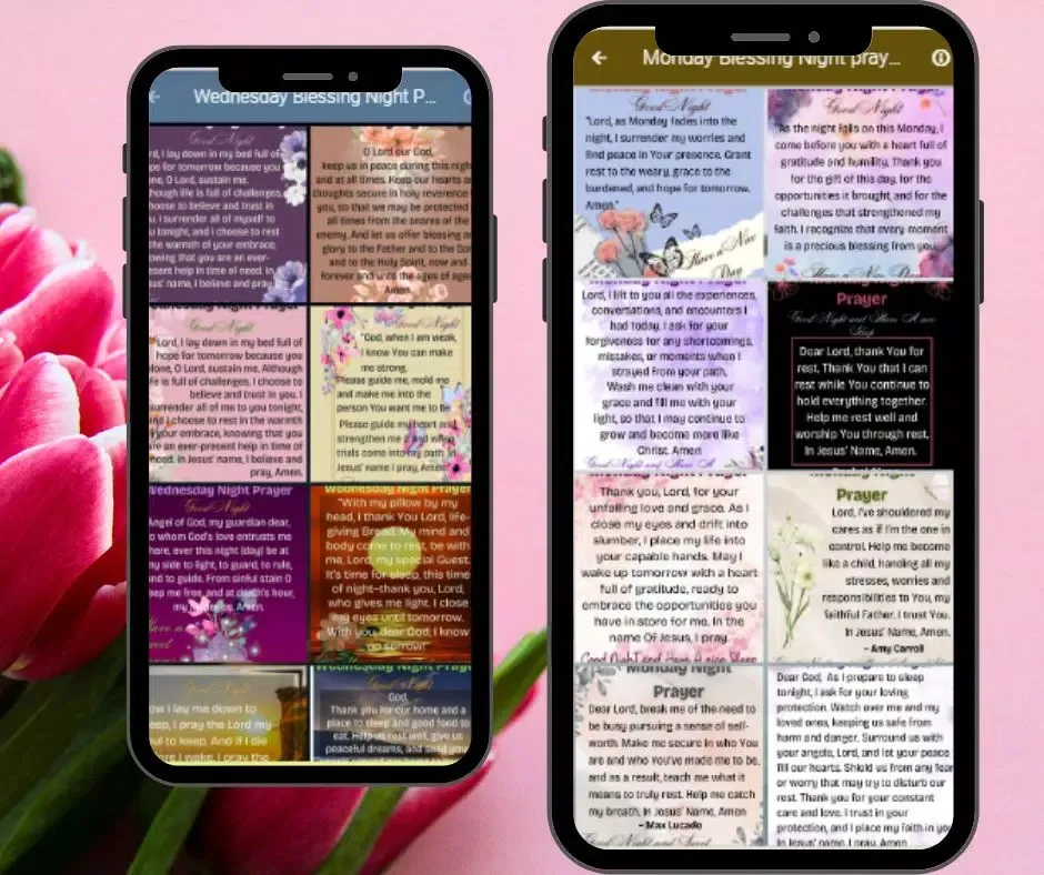 Capturas de tela do Blessing Daily Night Prayer