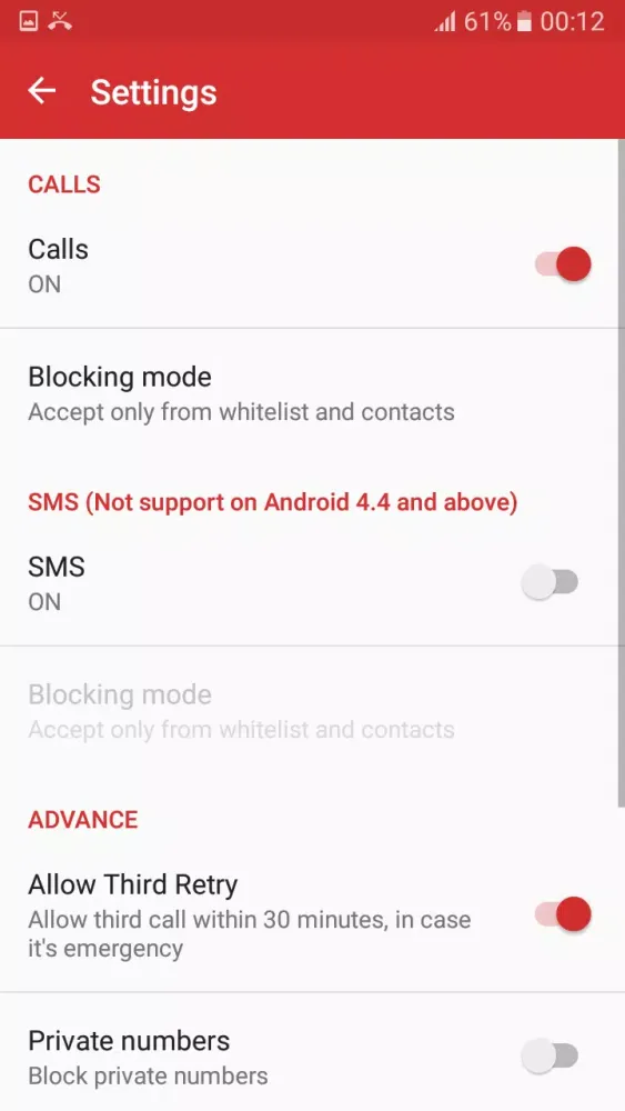 Call Blacklist Pro 2017 Screenshots