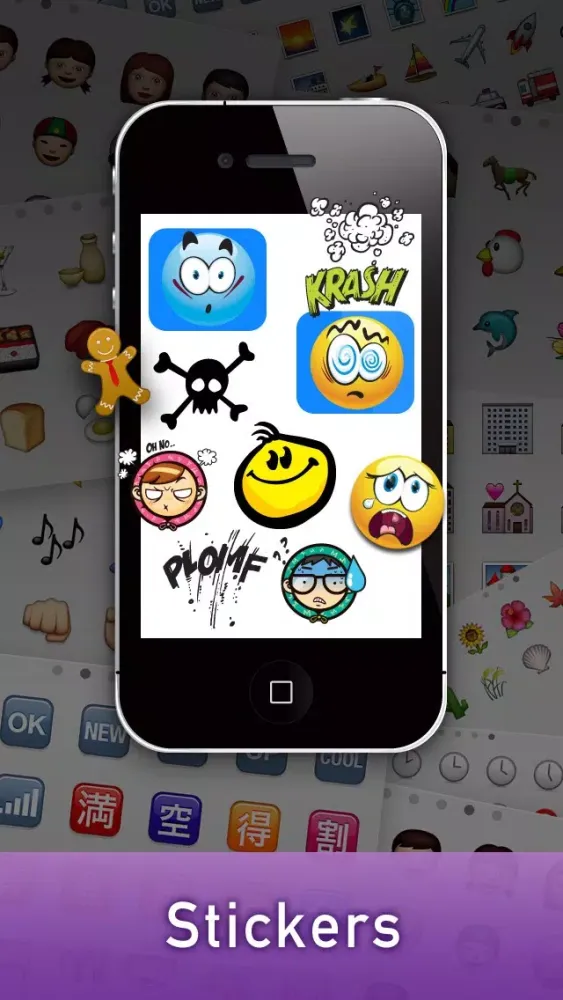 Emoji Keyboard + CoolText Free سکرین شاٹس