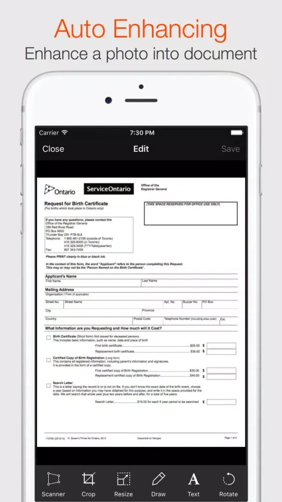 Скриншоты Photo Scanner - Convert Photos to PDF LE