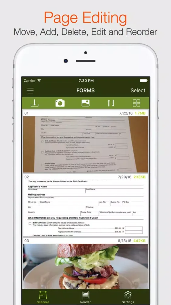 Скриншоты Photo Scanner - Convert Photos to PDF LE