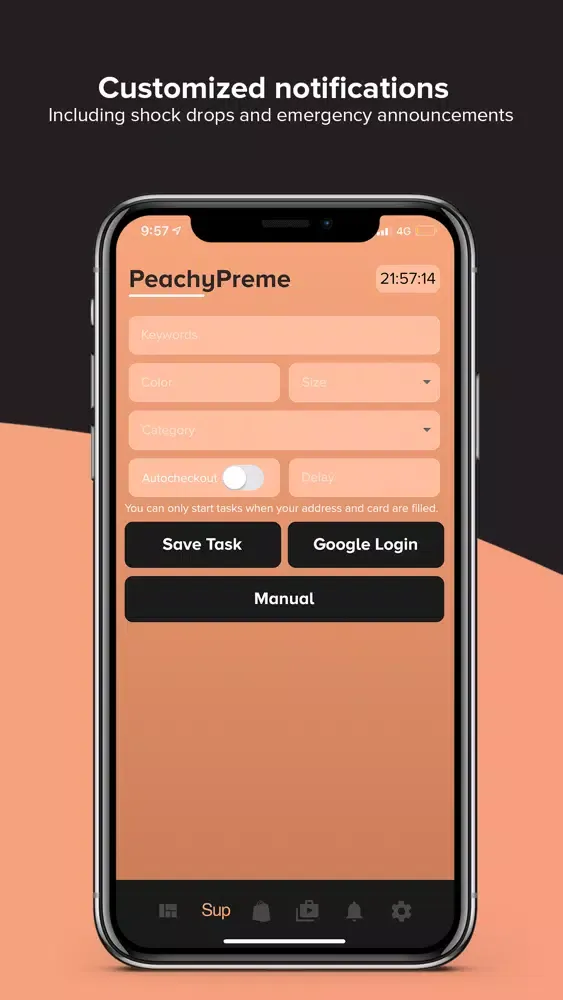 Peachy Pings スクリーンショット