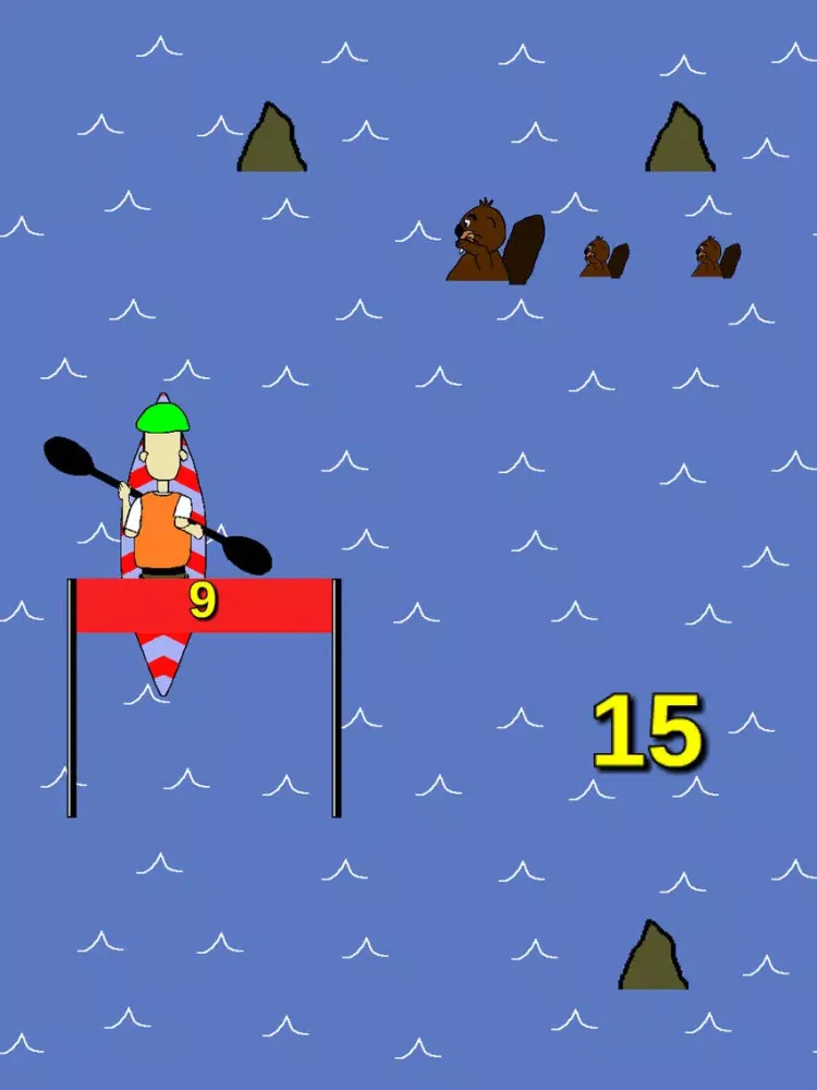 Zrzuty ekranu Bucky Kayak Kalamity iPad 