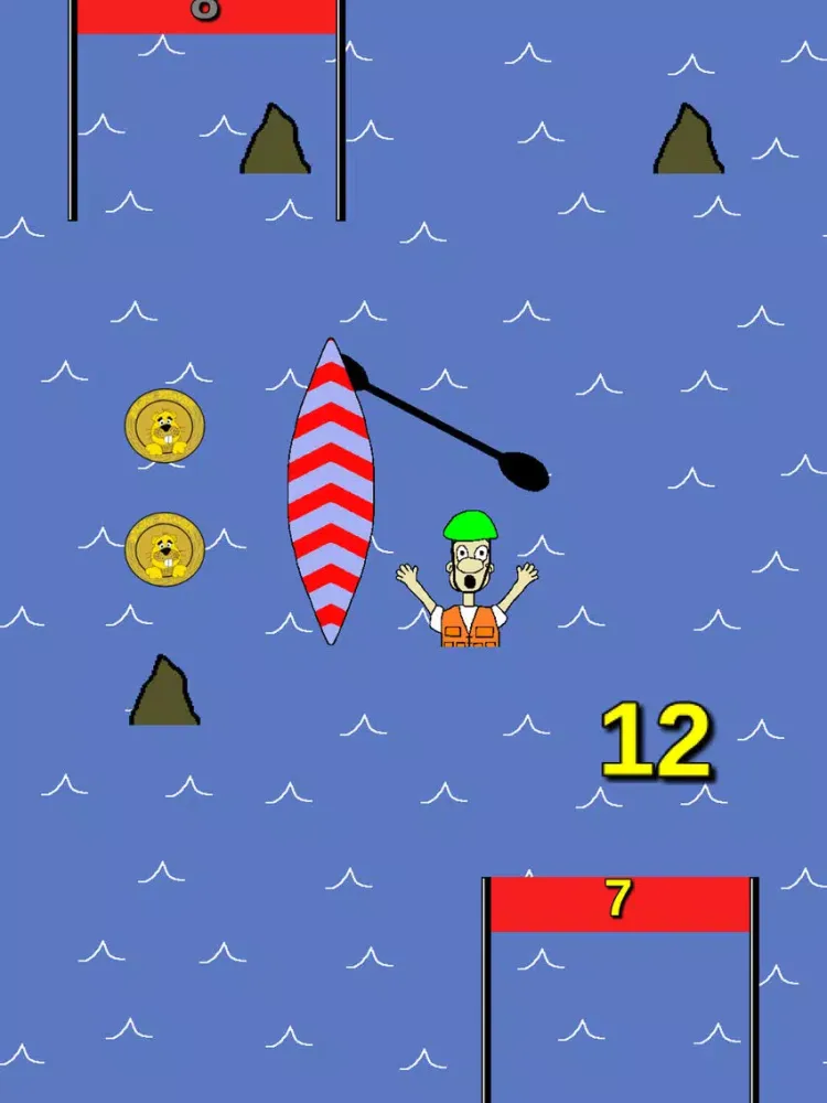 Zrzuty ekranu Bucky Kayak Kalamity iPad 