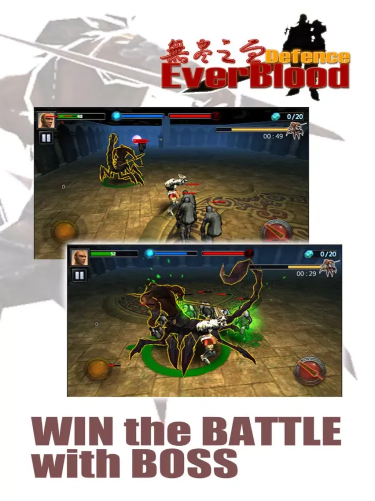 Скриншоты Ever Blood Defence iPad 