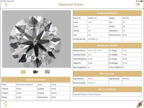 Screenshot di JewelStar-Diamonds iPad 