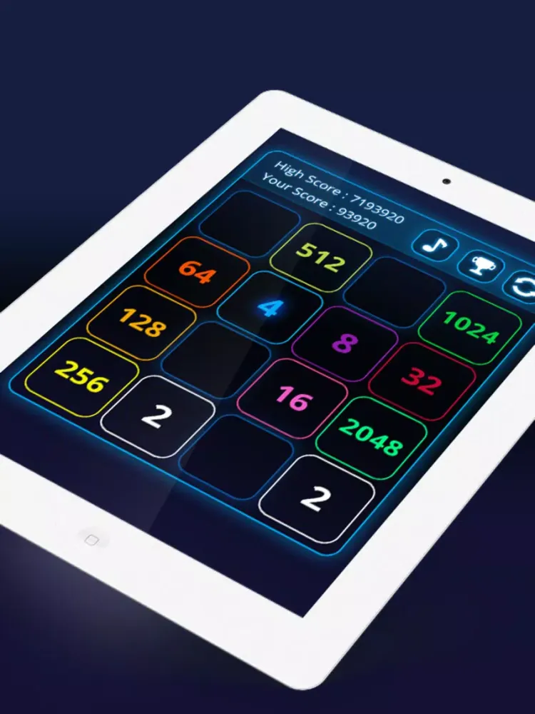Capturas de pantalla de 2048 Threes mode iPad 