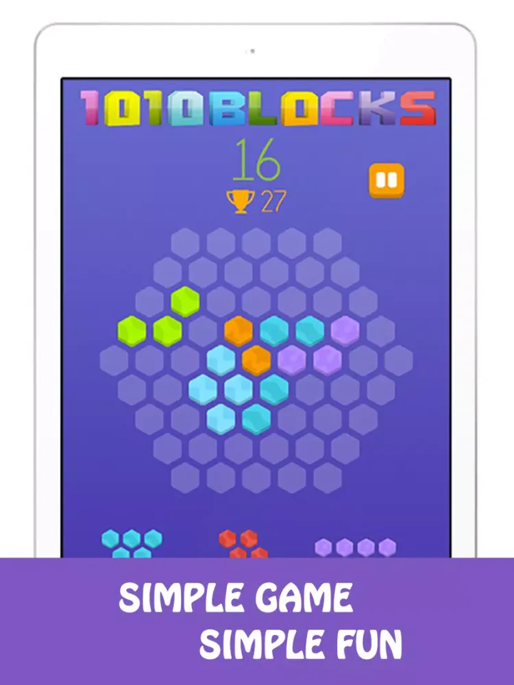 Block 1010 Puzzle Game iPad  স্ক্রিনশট