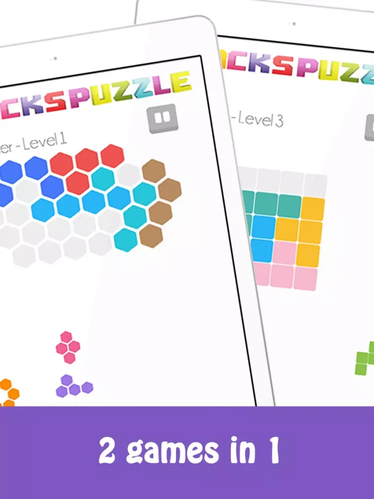 Capturas de tela do Block: Fill & Fit iPad 