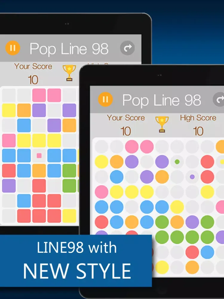 Line98 Ball Puzzle iPad 应用截图