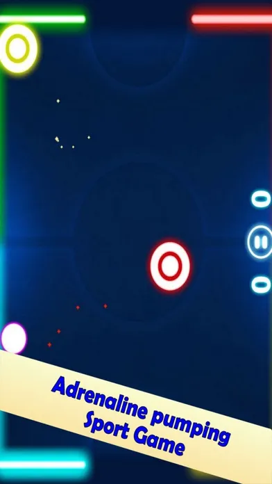 Captures d'écran de Neon Air Hockey Play
