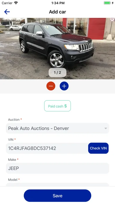 Peak Auto Auctions Ekran Görüntüleri