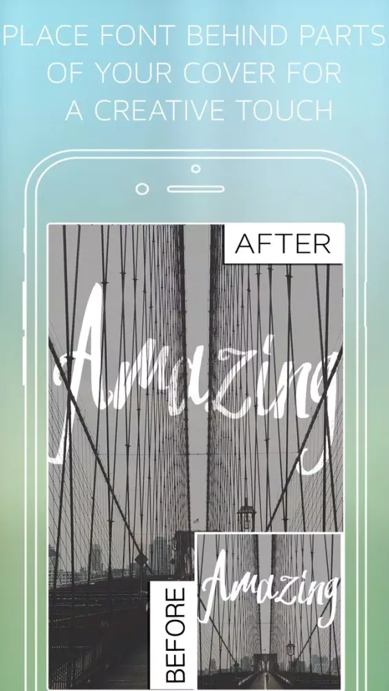 Under Ink - Typography Cover Maker for Wattpad & Movellas स्क्रीनशॉट
