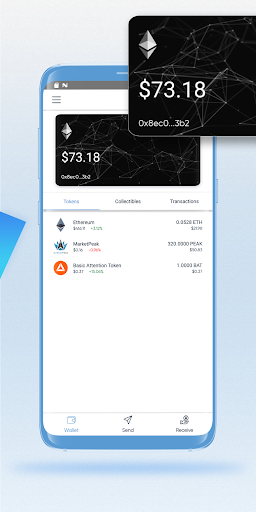 PEAKDEFI - DeFi wallet Screenshots
