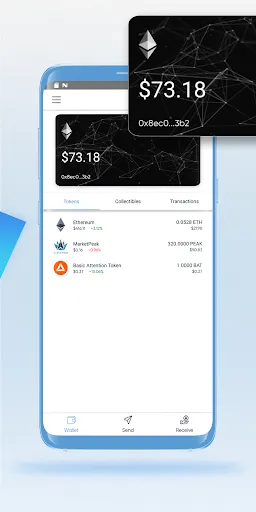 PEAKDEFI - DeFi wallet スクリーンショット