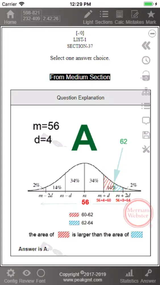 Practice 5 for GRE® Test স্ক্রিনশট