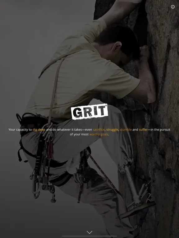 Zrzuty ekranu GRIT® iPad 