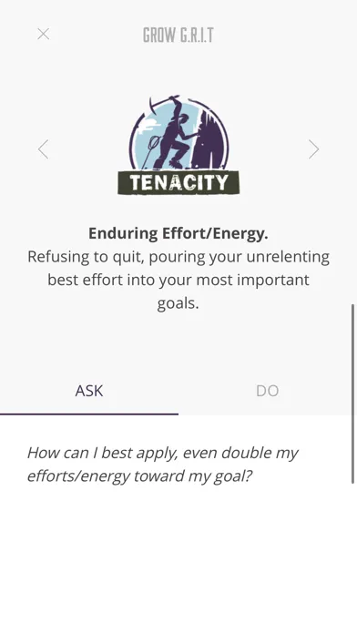 Zrzuty ekranu GRIT®