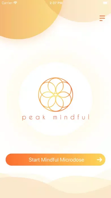 Peak Mindful স্ক্রিনশট