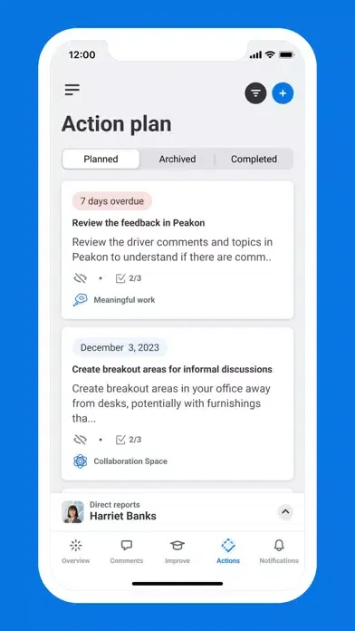 Peakon Screenshots