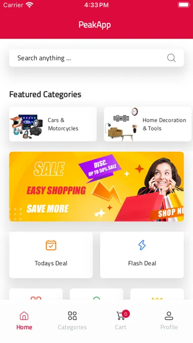 ภาพหน้าจอของ Peak App Leb