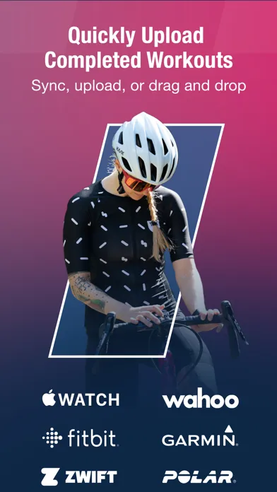 Captures d'écran de TrainingPeaks