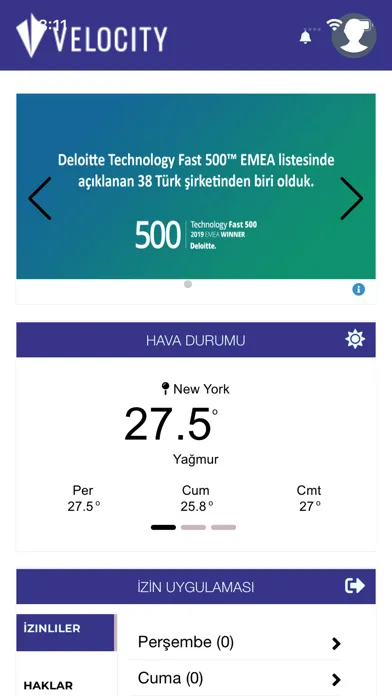 Velocity Ekran Görüntüleri